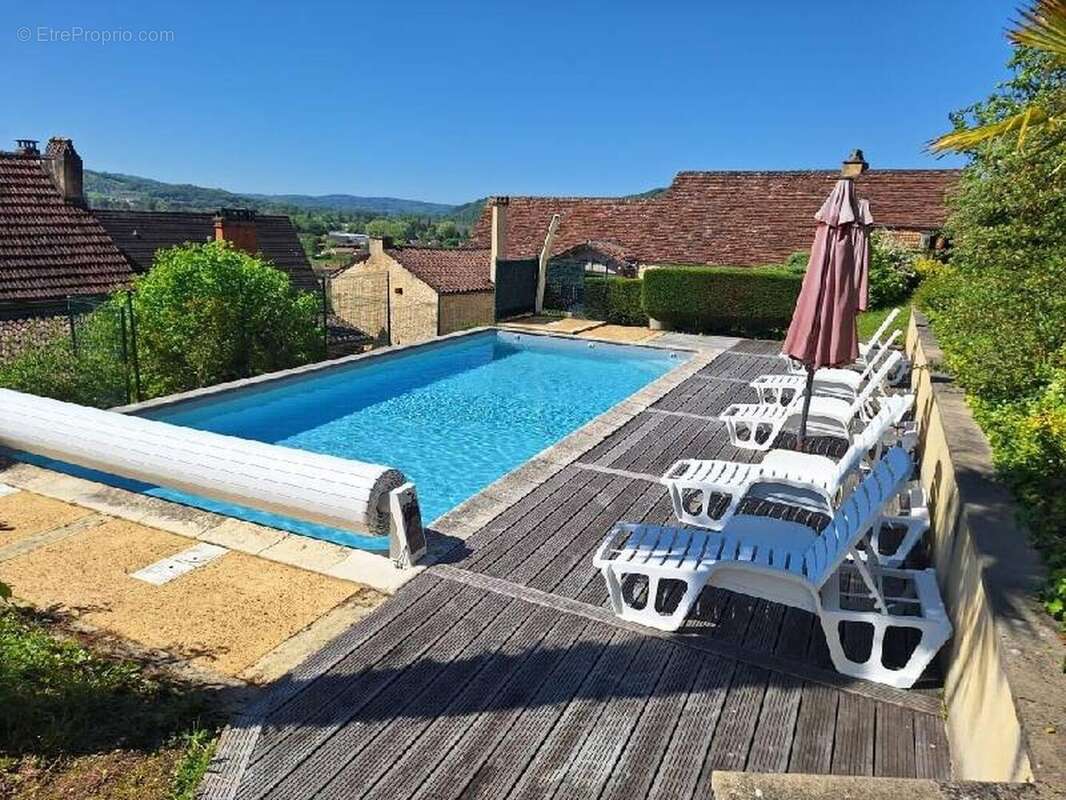 Maison de village ancienne avec jardin et piscine et vue ! - photo 6