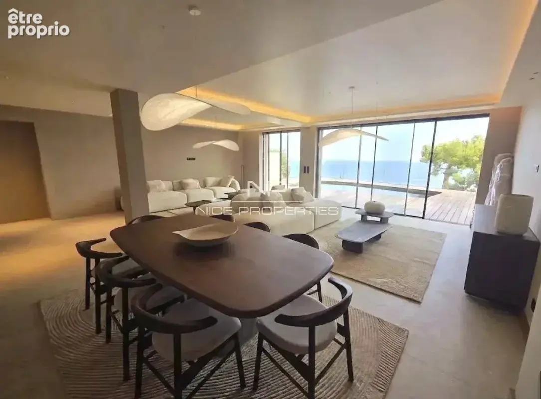 Beaulieu-sur-Mer, maison contemporaine avec piscine et vue mer panoramique - photo 4