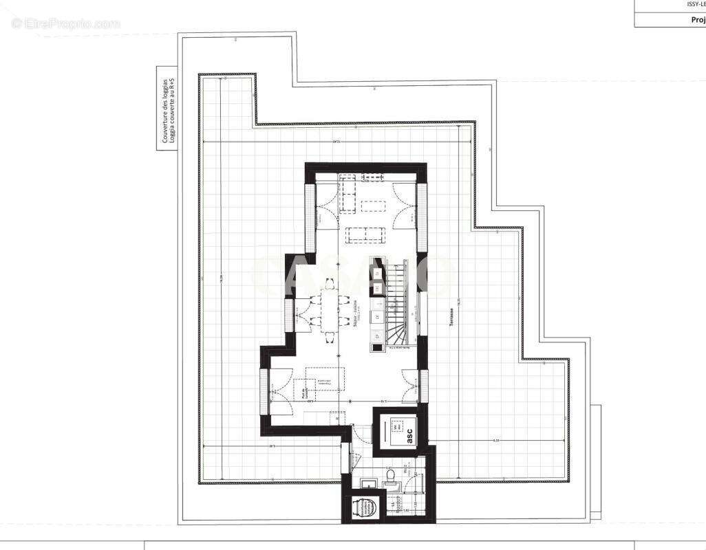 Appartement à ISSY-LES-MOULINEAUX