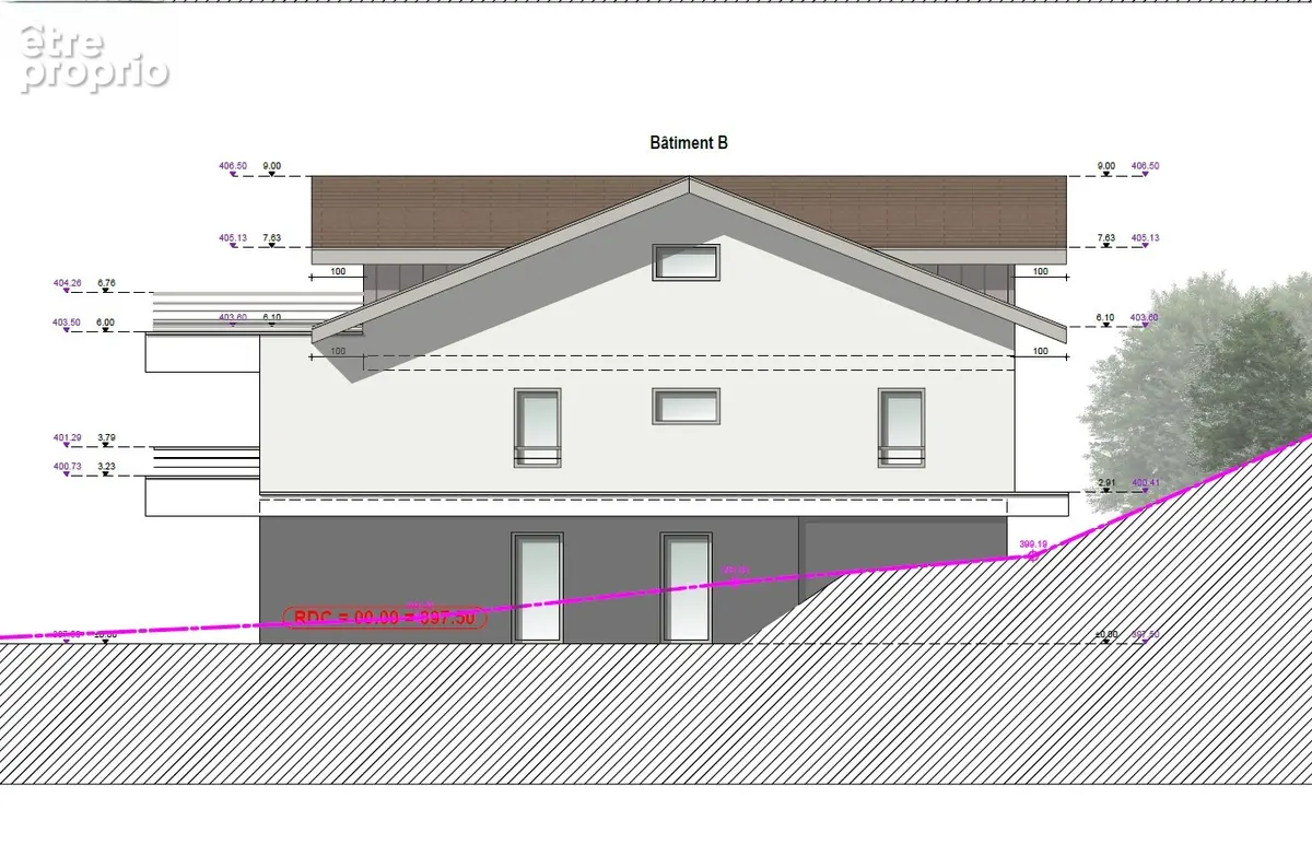 THONON quartier Ripaille / Concise - T3 avec terrasse, garage et cave - photo 14