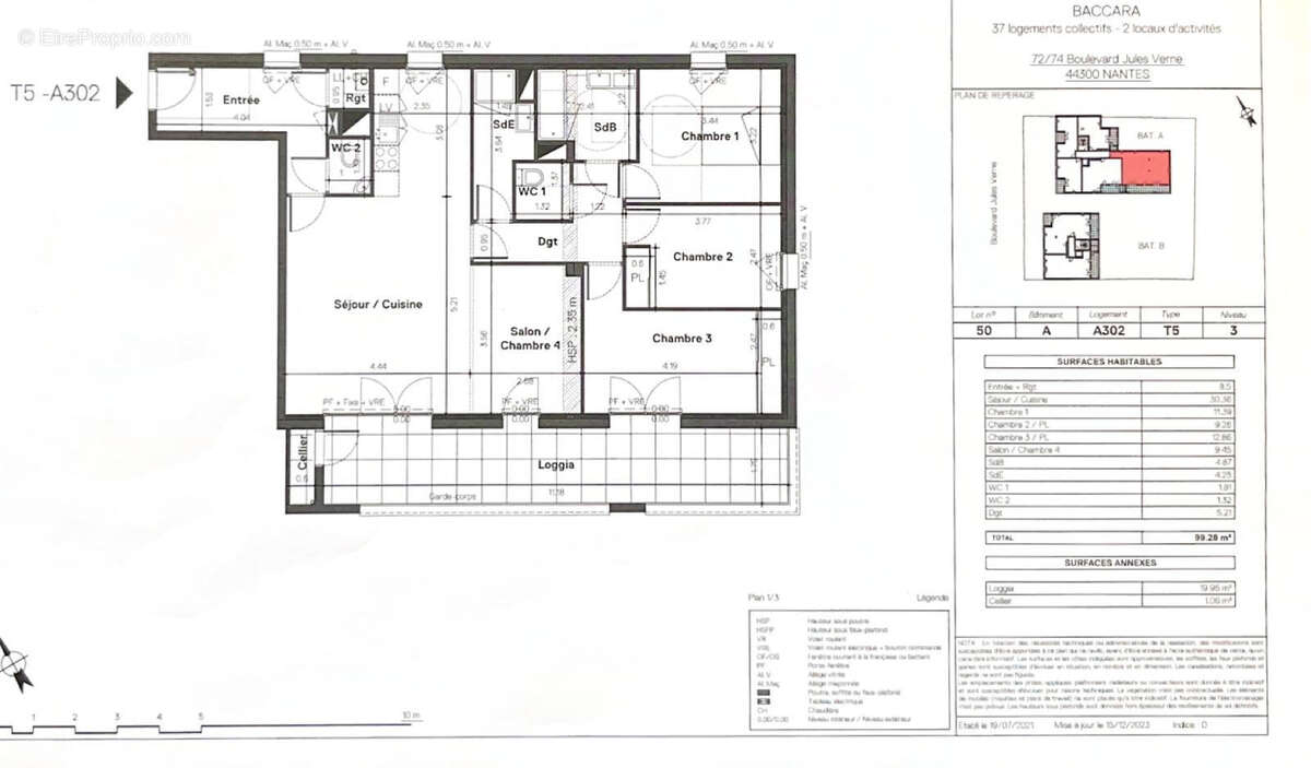 Appartement à NANTES