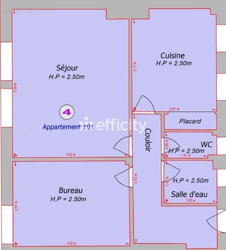 Appartement à CHERBOURG-OCTEVILLE