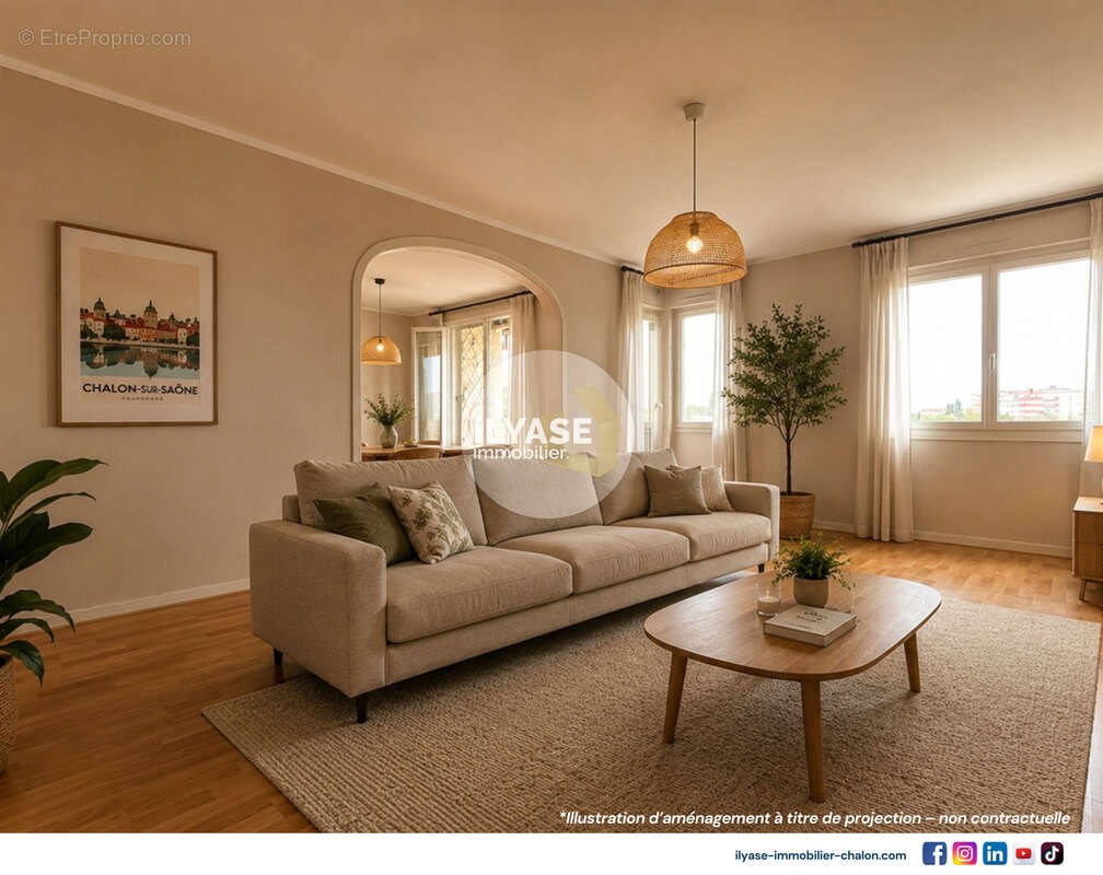 Appartement à CHALON-SUR-SAONE
