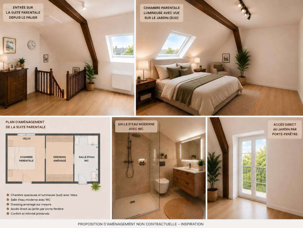 PLEURTUIT CENTRE – Maison en pierre – 3 chambres + combles aménagés – Voie verte à proximité - photo 18