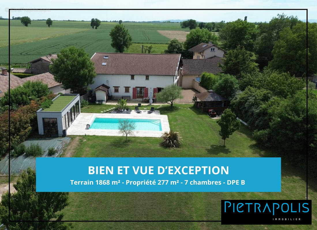 Maison à MONTMERLE-SUR-SAONE