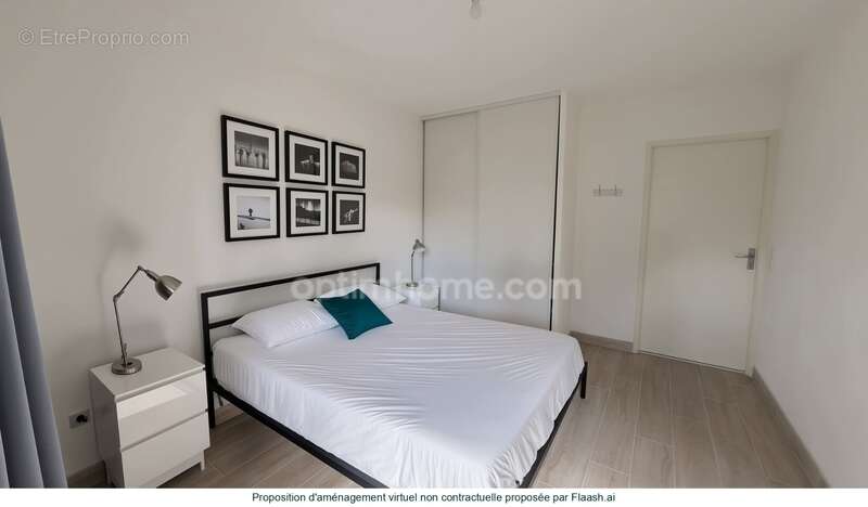 Appartement T3 lumineux avec balcon vue dégagée et 2 places de parking dans résidence sécurisée - photo 2