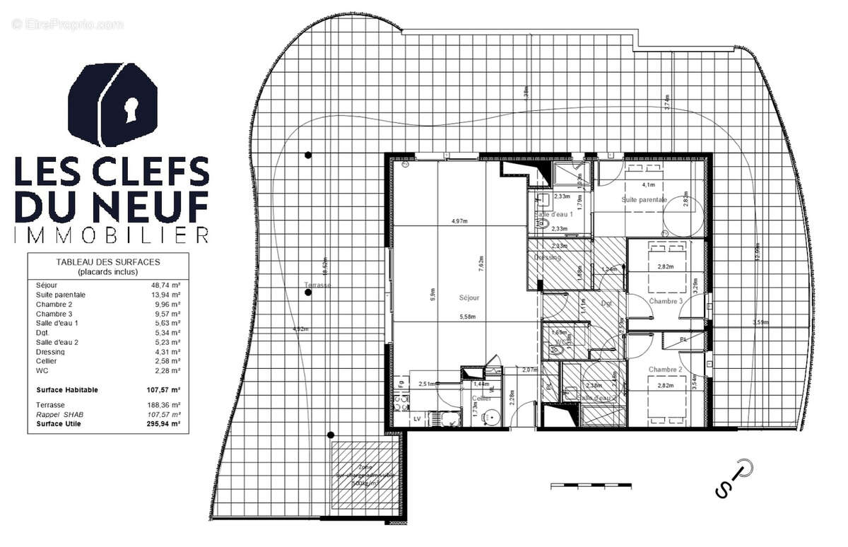 Appartement à SERIGNAN