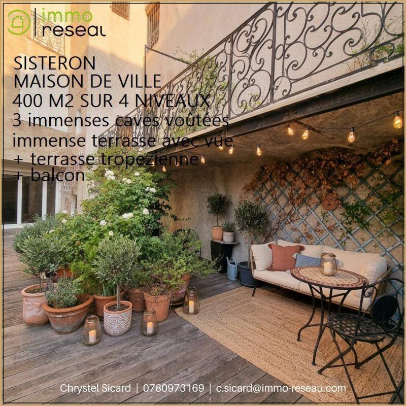 Maison à SISTERON