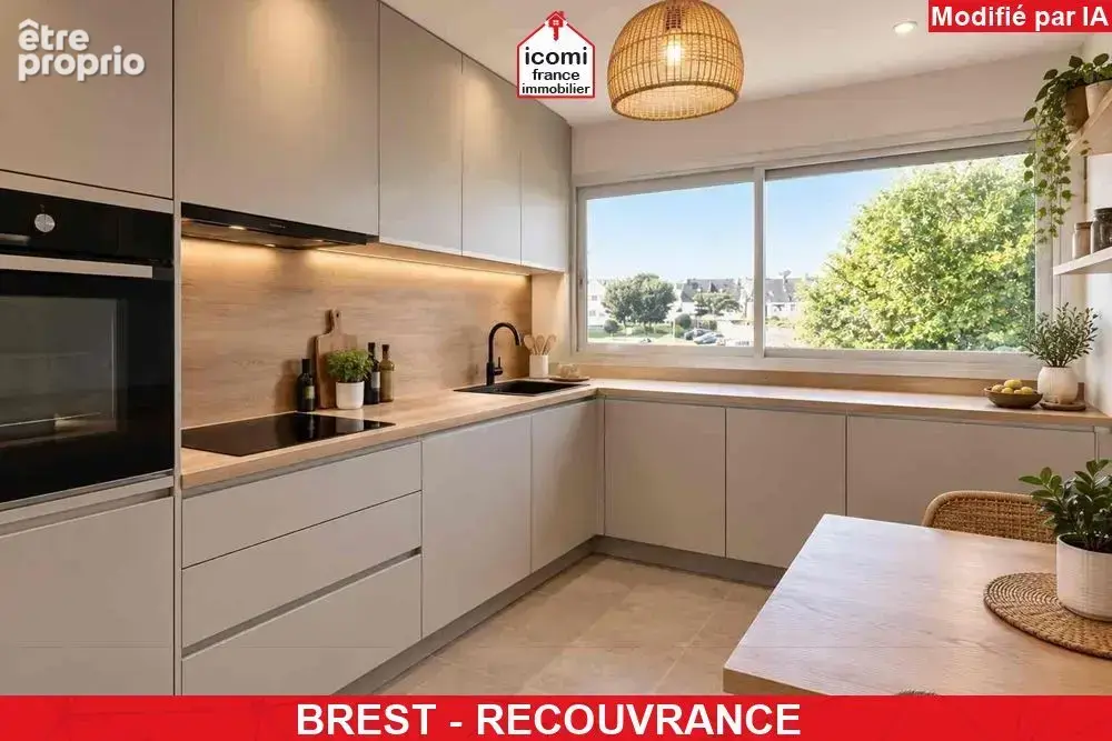 Finistere - brest (29200) - a vendre -appartement de 81 m² - 2 chambres -  lumineux - balcon -  vue degagee - cave - parking – r - photo 3