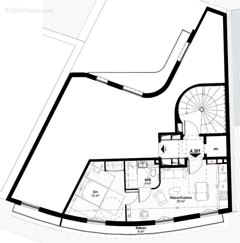 Appartement à LYON-3E