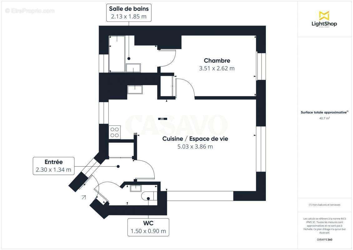 Appartement à MAISONS-ALFORT