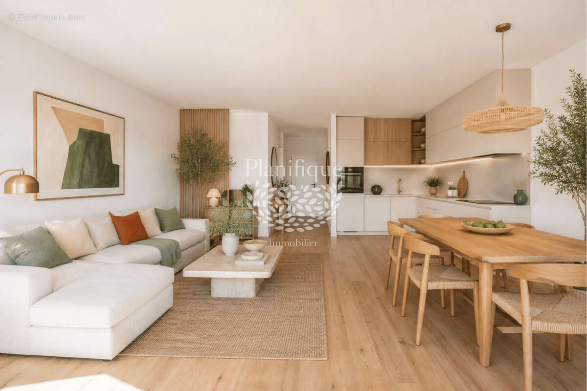 Aux portes de la Suisse, un appartement trois pièces plein de charme - photo 2