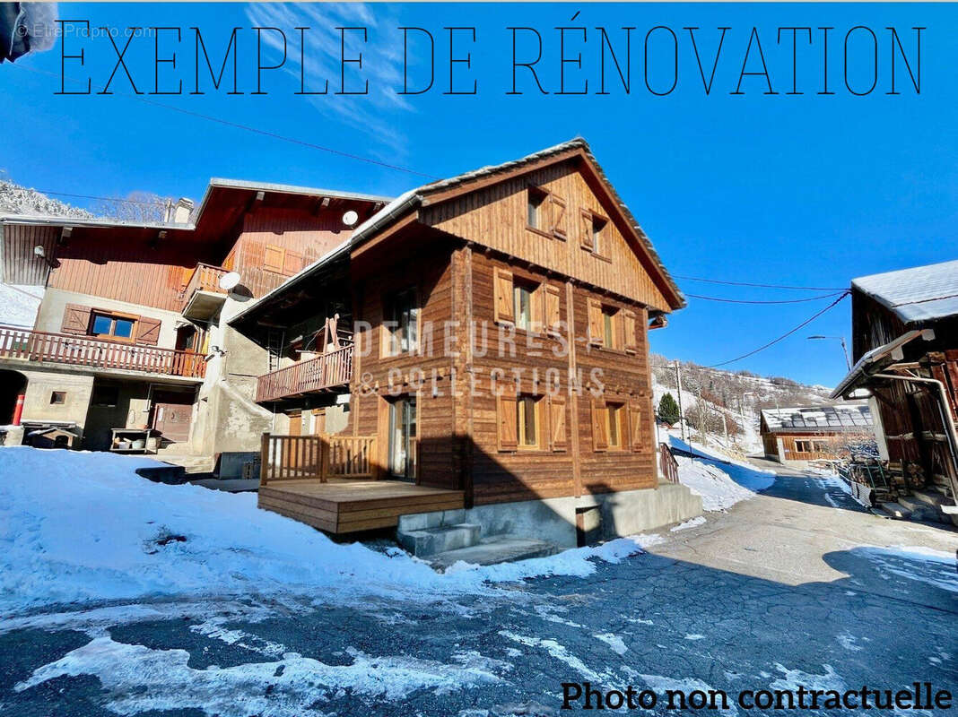 Maison à AIGUEBLANCHE