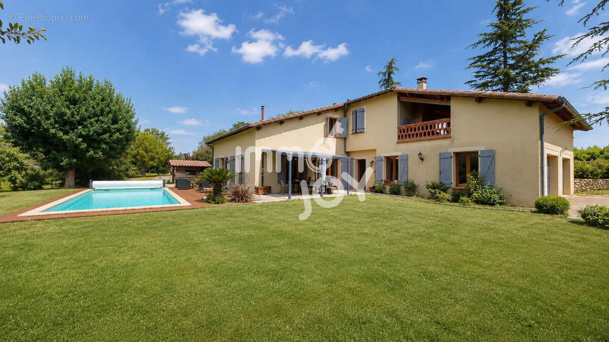 Maison familiale 5 pièces, piscine et grand garage de 11O m2 - Verfeil - photo 2