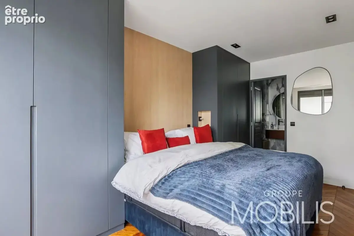 75016 - faisanderie/longchamp - appartement rénové de 60,84 m2 en étage élevé, avec balcon et vues dégagées - 1 chambre - traver - photo 11