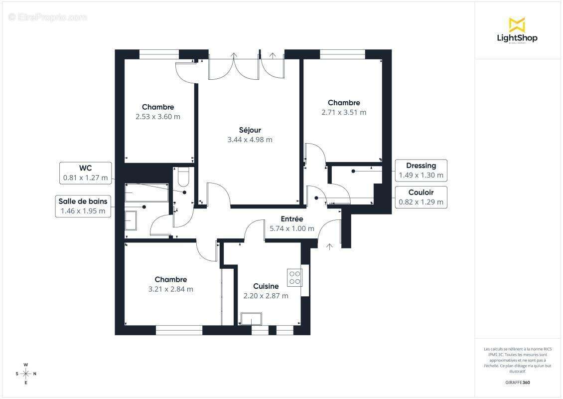 Appartement à SAINT-CLOUD
