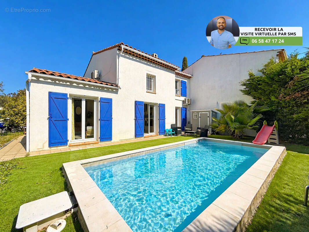 Maison à LA ROQUETTE-SUR-SIAGNE