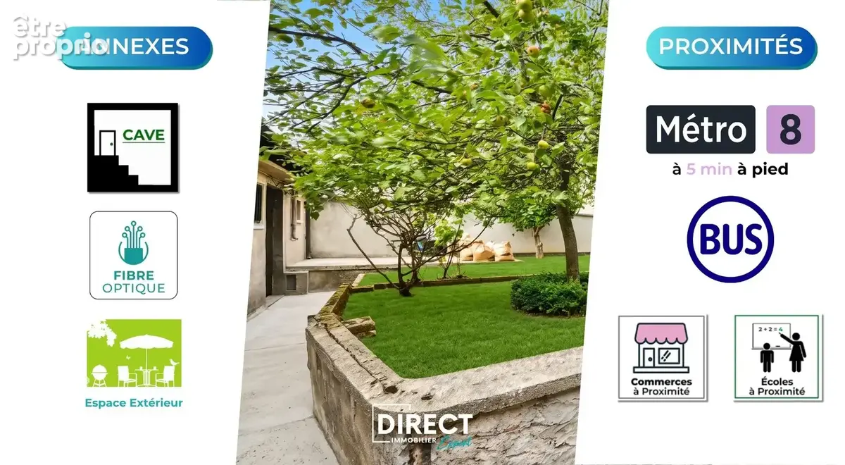 Charentonneau : app 2/3p 'comme une maison' + cave - photo 8