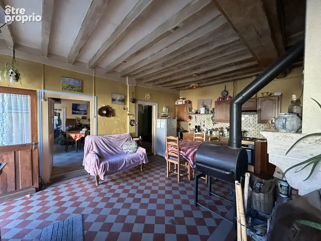 Maison ancienne avec dépendance + maisonnette, garage, cour et jardin - photo 2