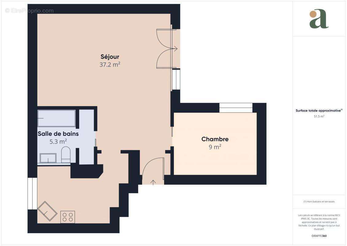 Appartement à LE PECQ