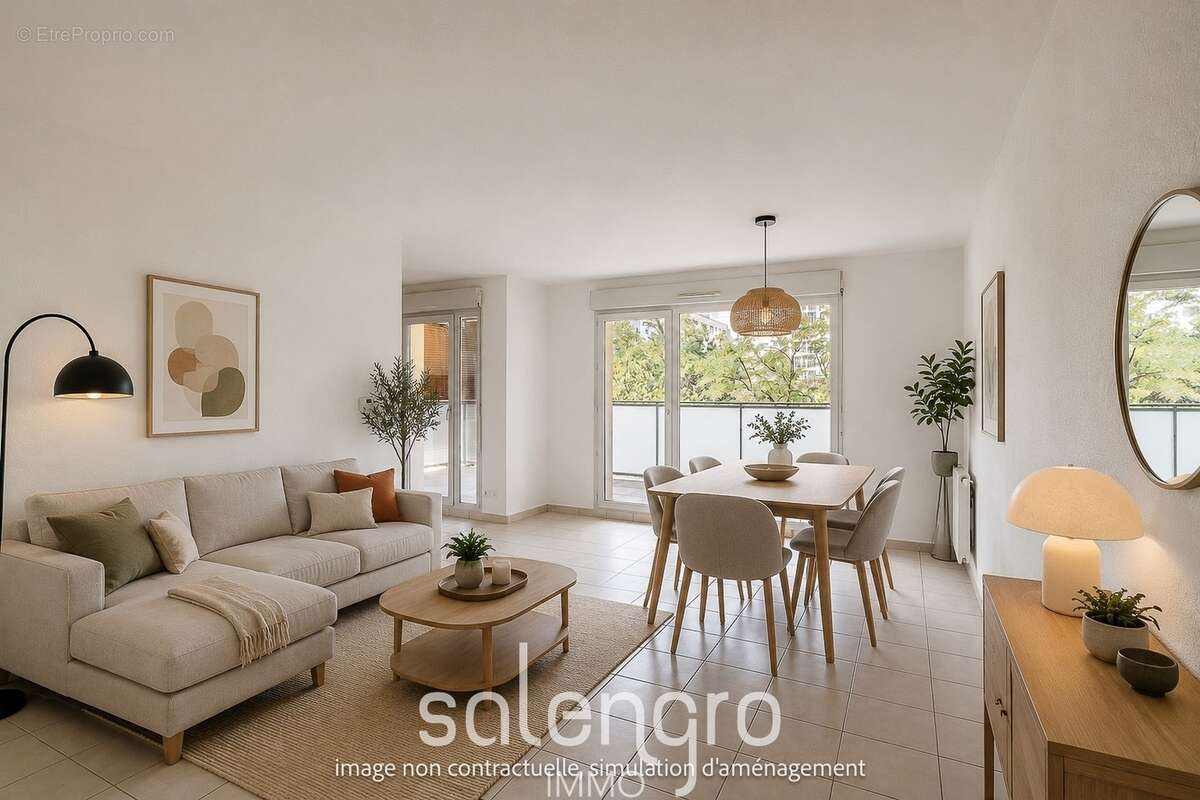 Appartement 65 m² à Villeurbanne  - photo 5