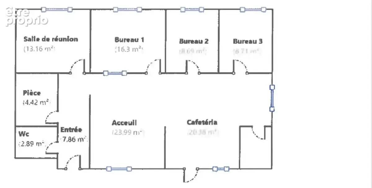 A acheter - bureaux avec 7 stationnements - photo 14