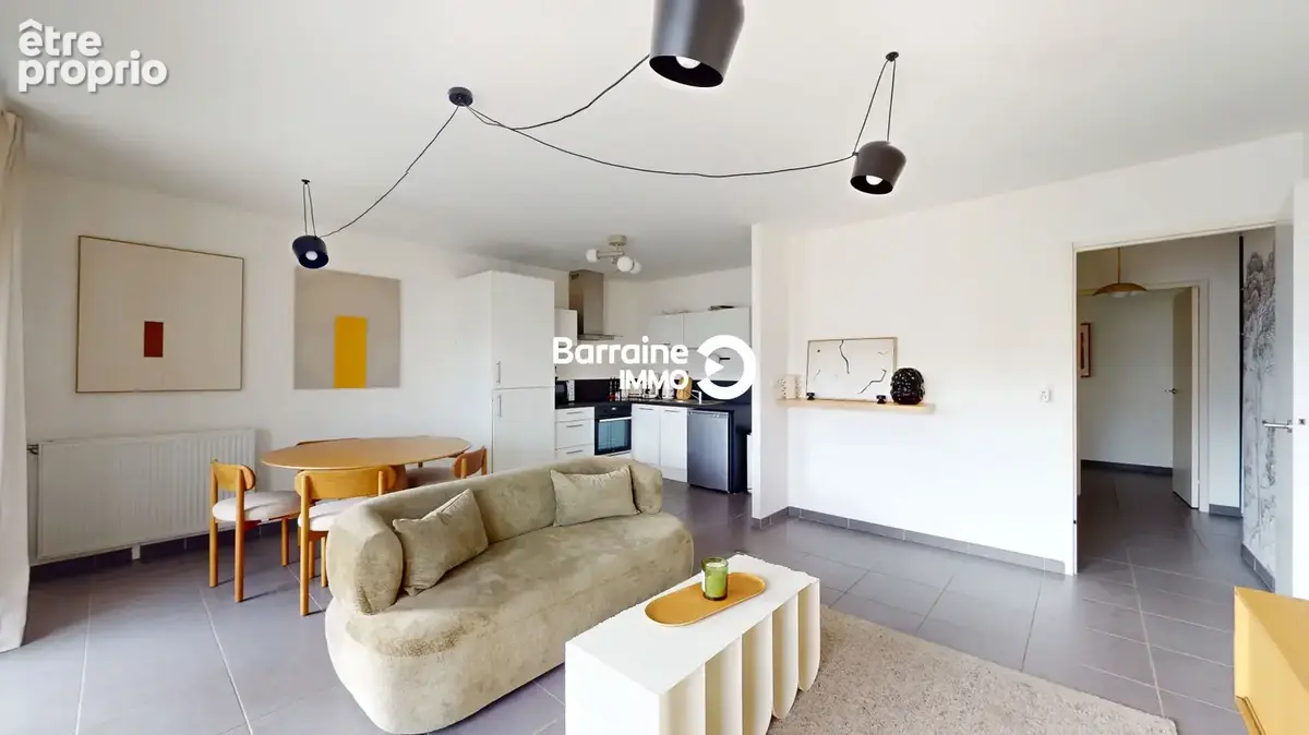 A vendre  en exclusivite   brest  appartement t4   asc  balcon  1 garage - photo 2