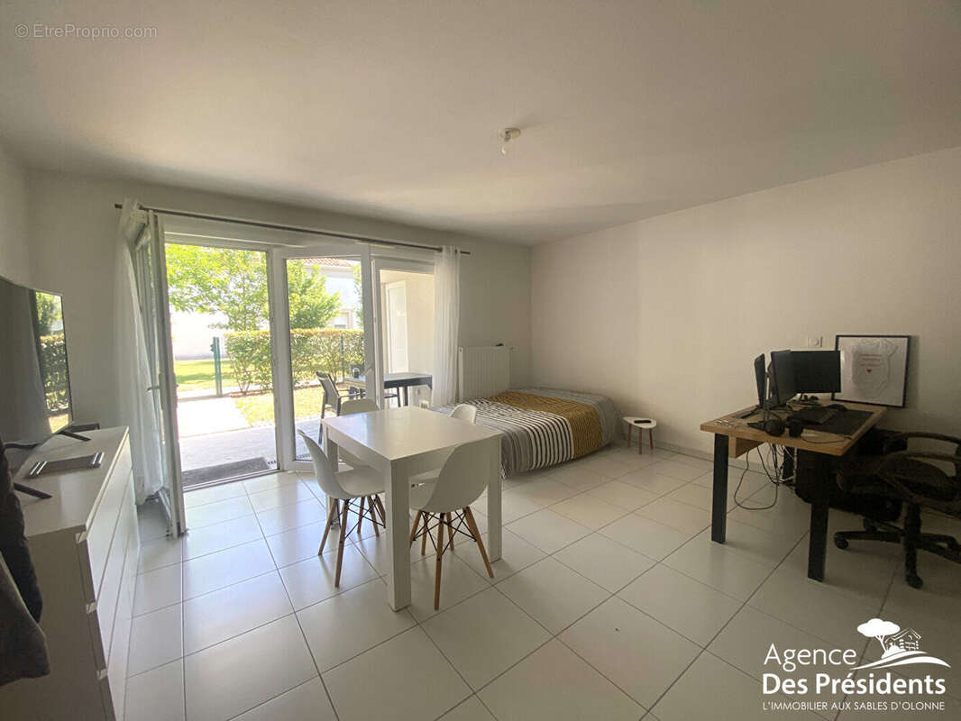 Appartement T1bis RDC terrasse jardin Parking - photo 2
