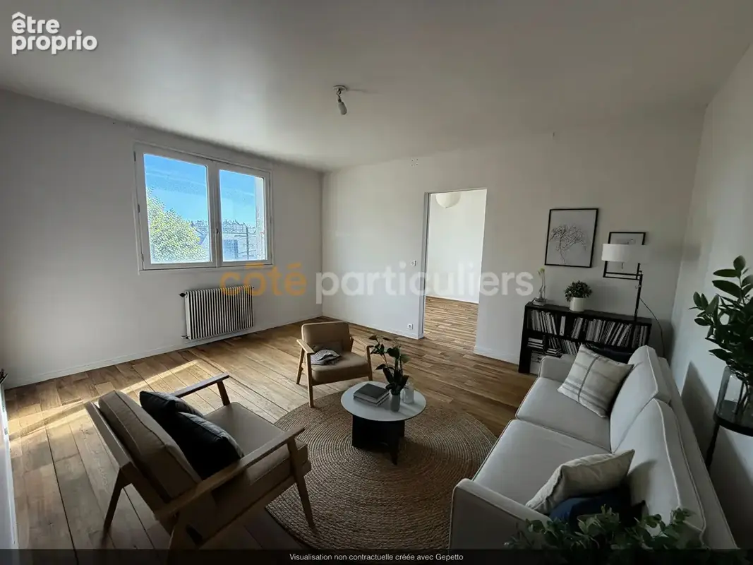 Nantes - - saint-félix - - bords de l'erdre - - appartement t2 - - calme - - lumineux - photo 2