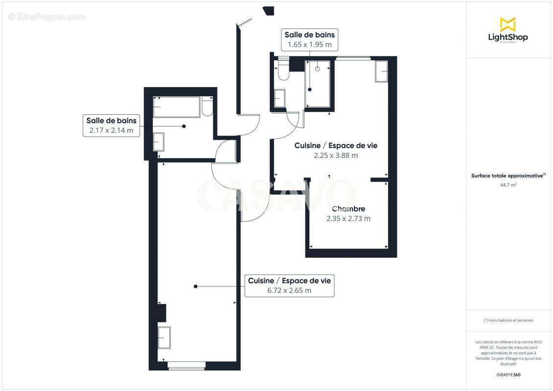 Appartement à LYON-9E