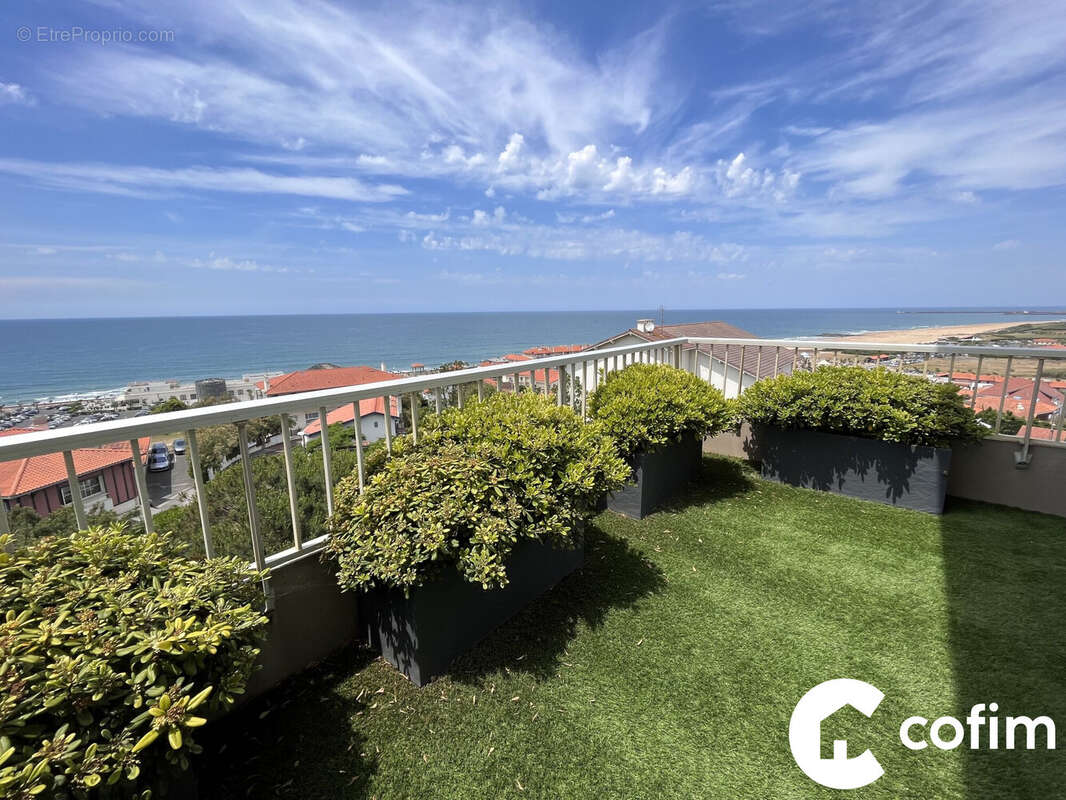 vue ouest - Appartement à ANGLET