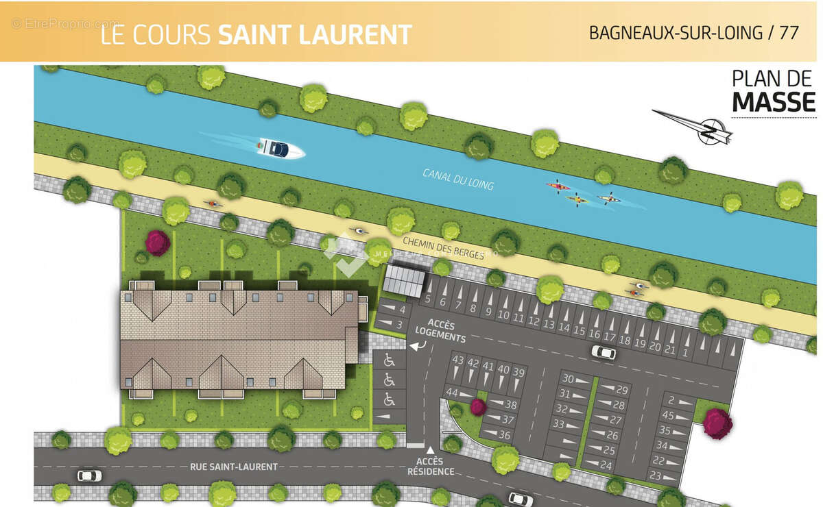 Appartement 42 m² à Bagneaux-Sur-Loing  - photo 2