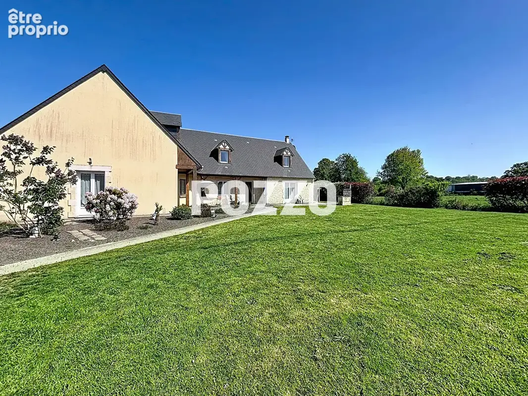 A 10 minutes de Saint lo, Maison  de type F 7 avec 195 m² habitables environ , vie de plain pied possible, garage , terrain 2398 - photo 16