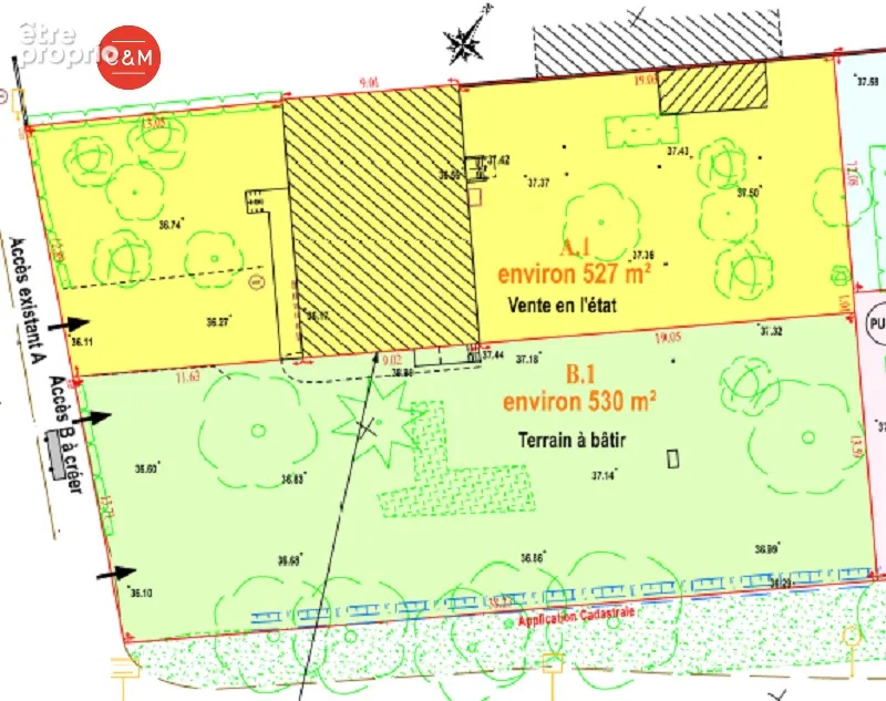 REZE - Maison individuelle avec grand terrain et fort potentiel d'évolution - photo 17