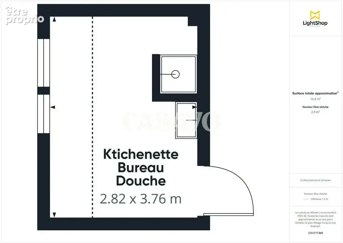 Vente Appartement 1 pièce de 10m² - 75005 Paris - photo 2