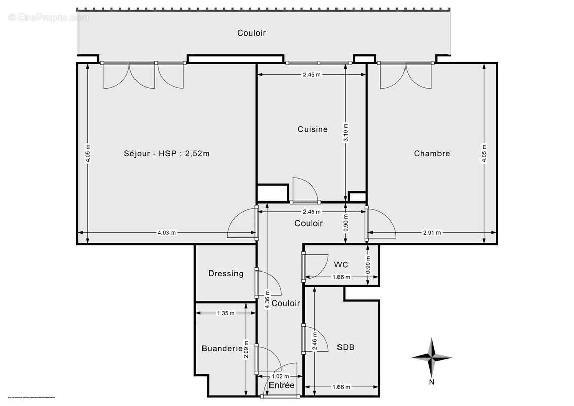 Appartement à MAGNY-LES-HAMEAUX