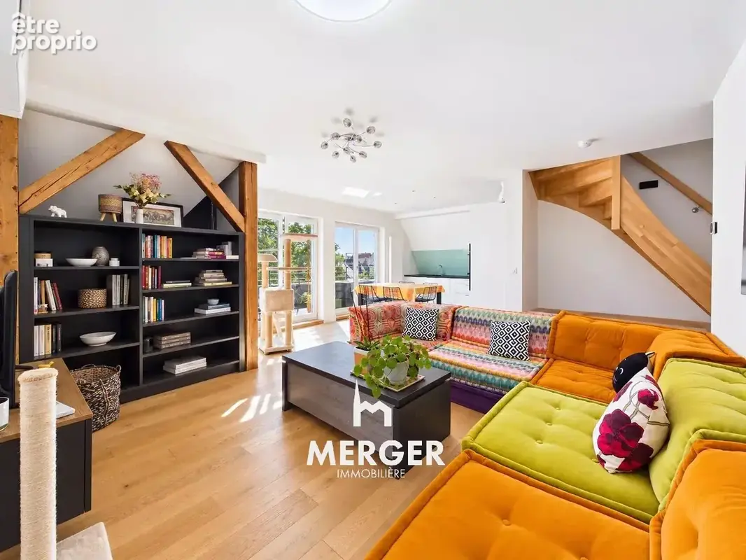 La robertsau — adresse prestigieuse — duplex de caractère avec terrasse - photo 4