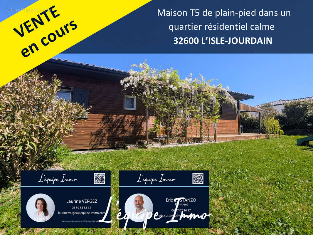 Maison à L'ISLE-JOURDAIN
