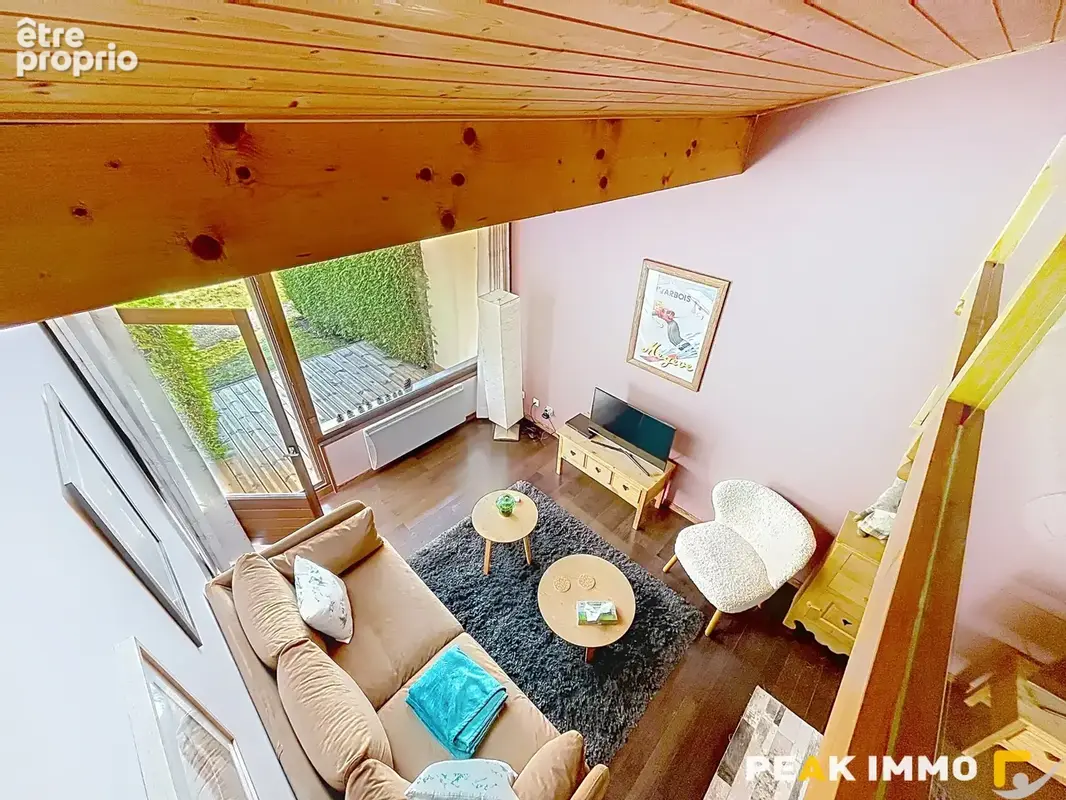 F2 Cabine Duplex - 34.81 m2 utiles - Combloux - Coeur du village - photo 13