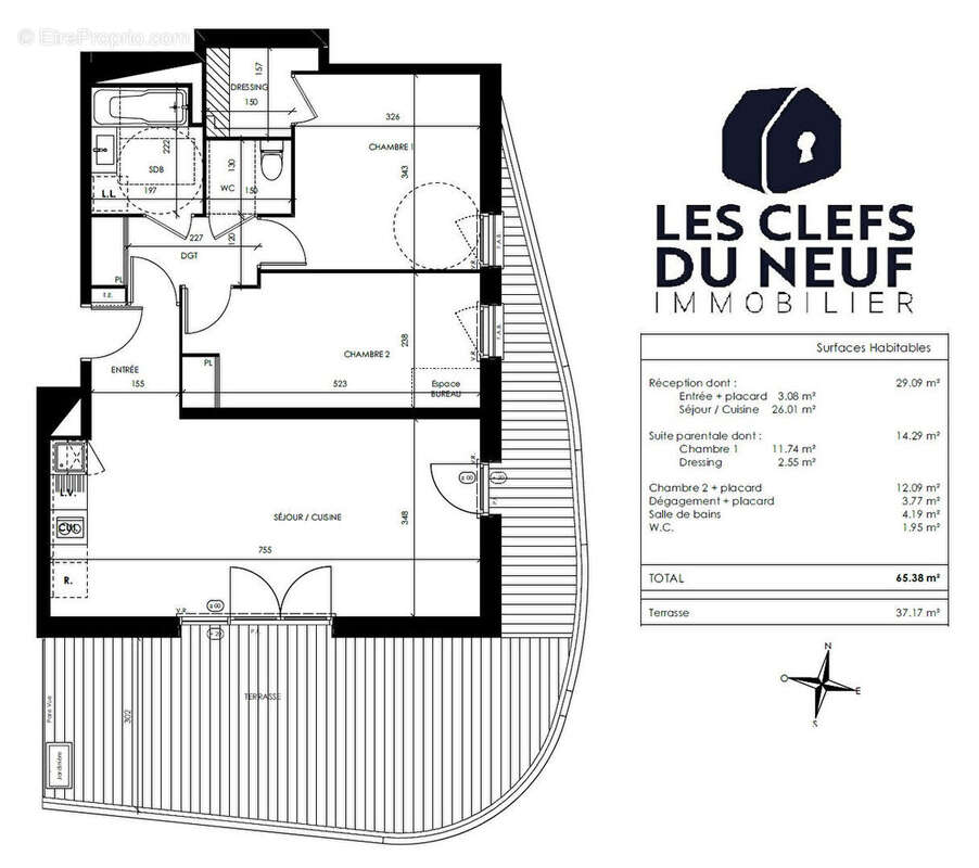 Appartement à TOULOUSE