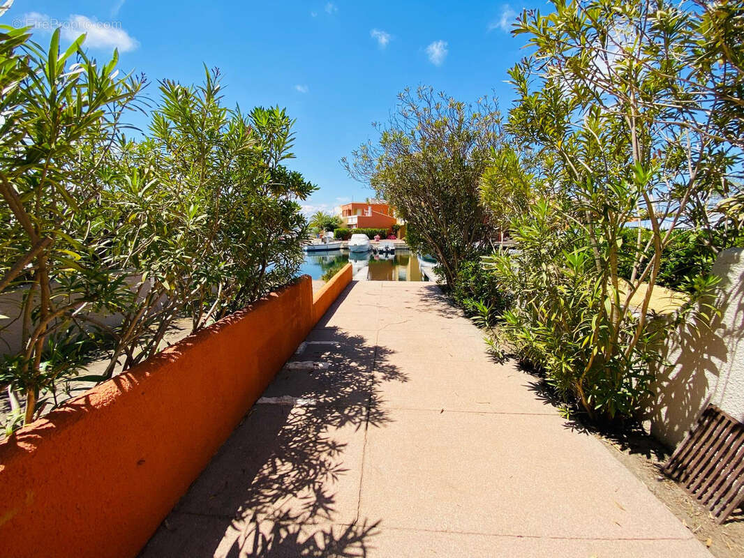 Barcarès : Superbe appartement avec terrasse et ponton privatif - photo 8