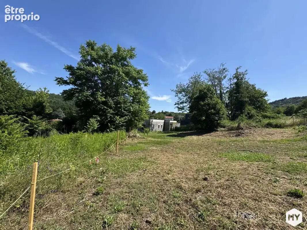 Exclusivité - nohanent/lavas - terrain viabilisé 442m2 - photo 2