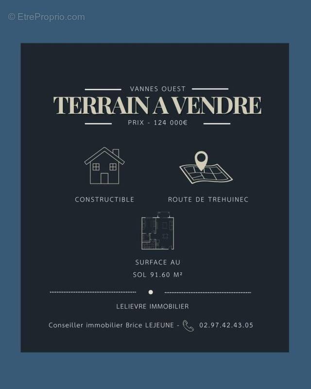 Terrain à VANNES