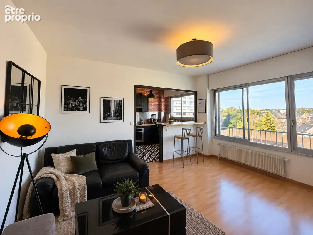 A vendre appartement 55m2 t2 orleans centre - photo 2