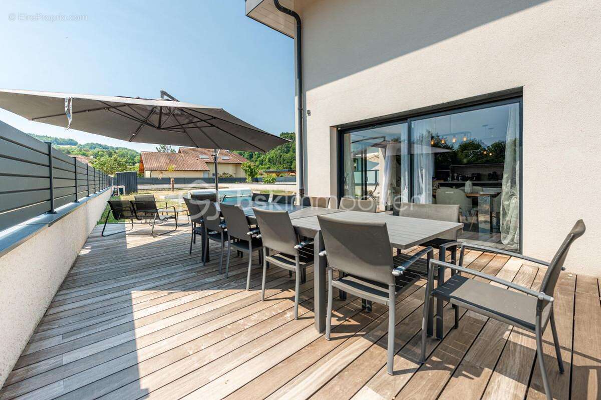 Maison contemporaine avec piscine – DPE A/A - photo 4