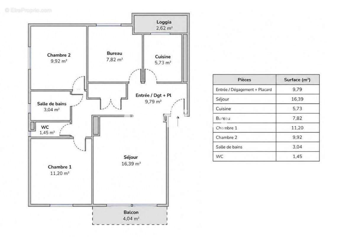 Appartement à MARSEILLE-8E