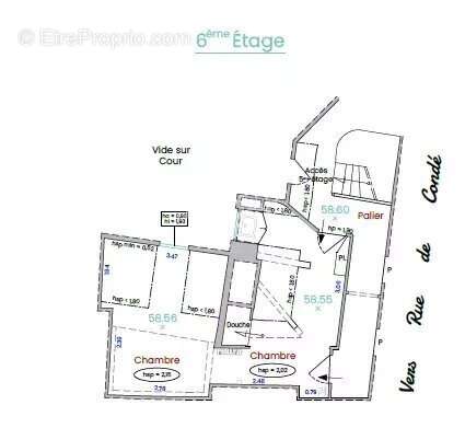 Appartement à PARIS-6E