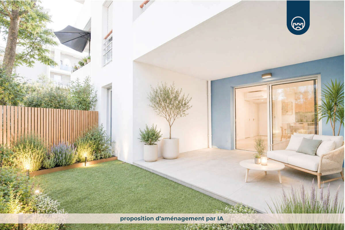 Villeneuve-loubet - les bouches du loup - 2 pièces - 45m2 - photo 2
