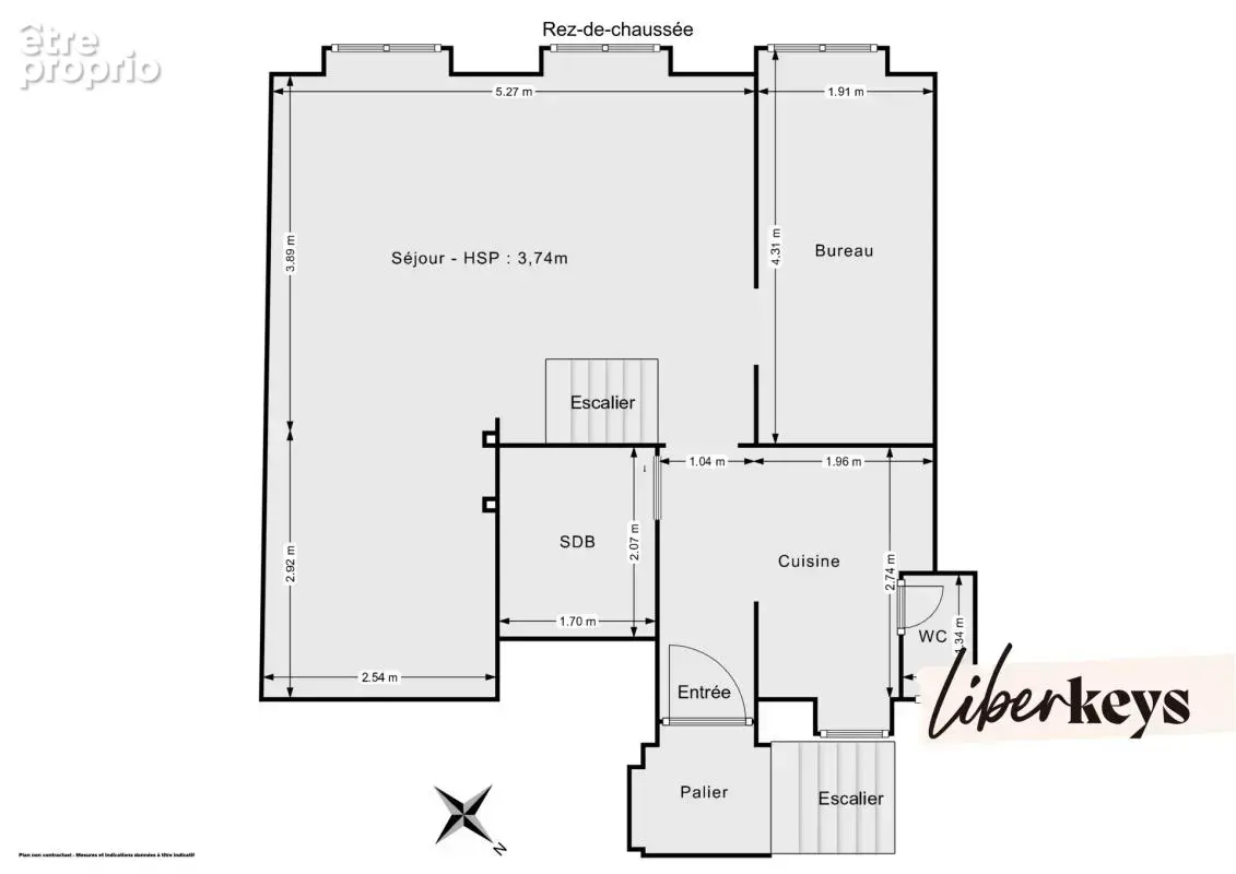 Appartement T3 de caractère - 75 m² - Cœur Croix-Rousse - Belle Hauteur sous plafond - photo 11