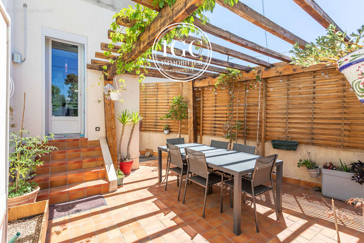 Appartement marseille 13015 - type 3-4 - 79 m² - jardin 180 m² - photo 15